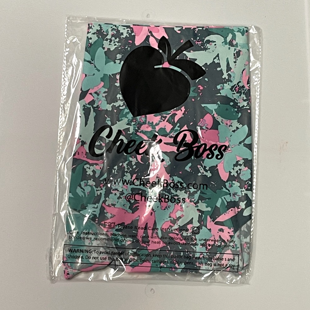 Cheek Boss No Show Brief Tropical Floral XXXL